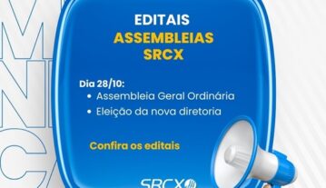 SRCX terá assembleias dia 28