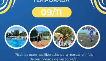 Abertura da temporada de verão 24/25